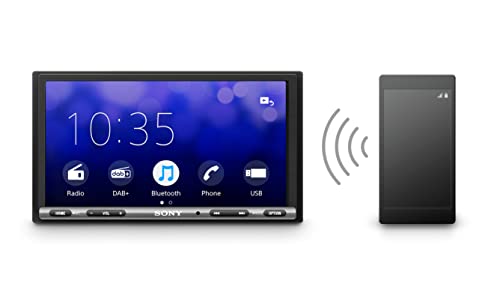 Autoradio mit Navi Sony XAV-AX3250ANT inkl. DAB+ Antenne