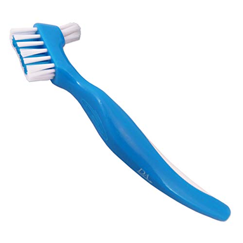 Prothesenbürste Dental Aesthetics 2 x Blau & Weiß, Easy Grip