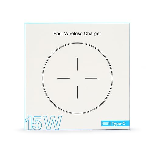 Qi-Ladegerät Evershop 15W Induktive Ladestation Wireless Charger