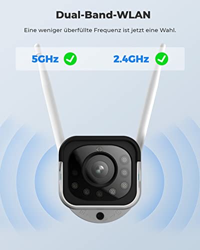 GSM-Überwachungskamera Reolink 5MP WLAN Überwachungskamera Aussen