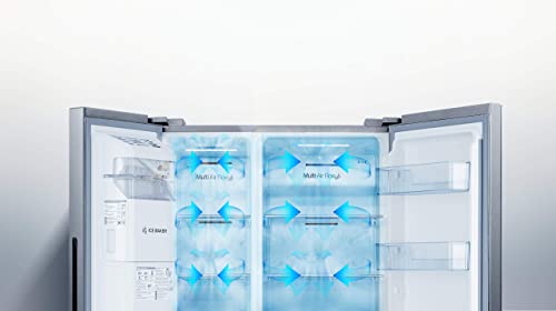 Side-by-Side-Kühlschrank ohne Wasseranschluss Hisense