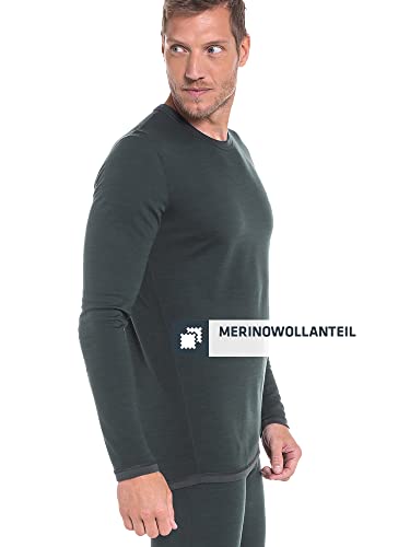 Merino-Langarmshirt Herren Schöffel Herren Merino Sport Shirt