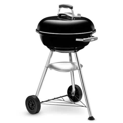 Standgrill Weber Compact Kettle Holzkohlegrill, Ø 47cm Grillfäche