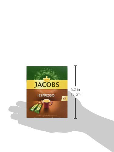 Löslicher Kaffee Jacobs Espresso, 25 Instant Kaffee Sticks