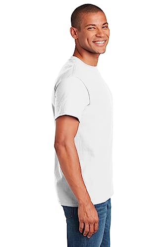 Weißes T-Shirt Herren Gildan Unisex T-shirt aus Baumwolle