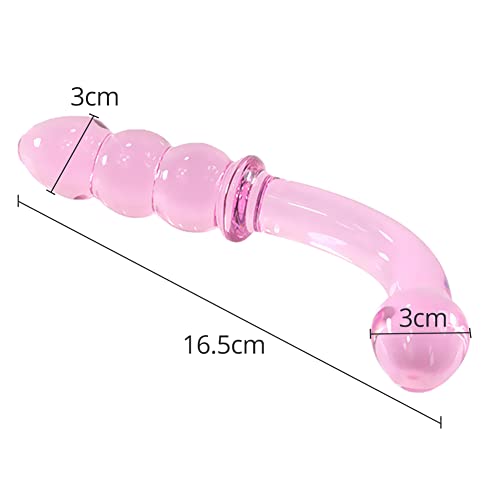 Glasdildo SXOVO Glas Dildo Butt Plug für Anal Sex Prostata Massage G