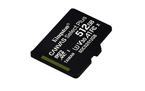 microSD (512 GB) Kingston Canvas Select Plus microSD Speicherkarte