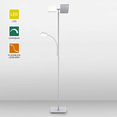 Deckenfluter LeuchtenDirekt LED Stehlampe dimmbar