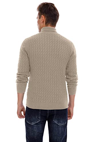 Rollkragenpullover Herren Hisir Klassischer Pullover Warmer