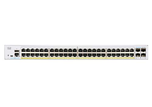 48-Port-Switch Cisco Business CBS350-48P-4X Managed Switch