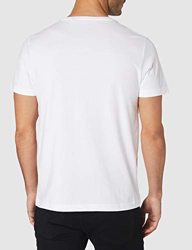 Weißes T-Shirt Herren s.Oliver Herren 03.899.32.5049 T Shirt, Weiß