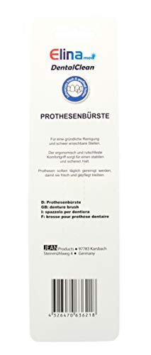 Prothesenbürste bellaton 3 Stk. Zahnbürste Elina 16cm