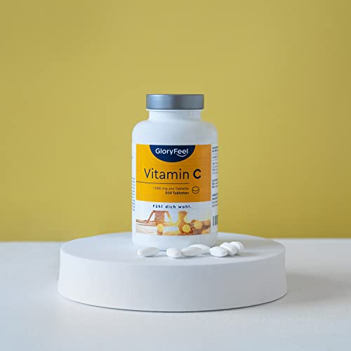 Vitamin C gloryfeel 1.000mg Immun-Support, hochdosiert