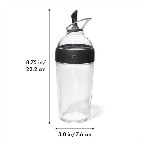 Dressing-Shaker OXO Good Grips Salat groß, 350 ml, schwarz