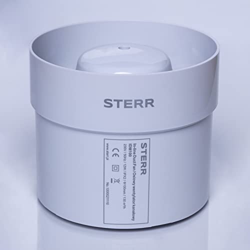 Rohrventilator STERR IDM100 100 mm – Rohrlüfter – Hohe Qualität
