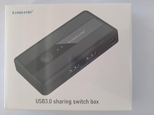 USB-Switch Lemorele USB 3.0 Switch, 4 Ports USB Share USB Switch