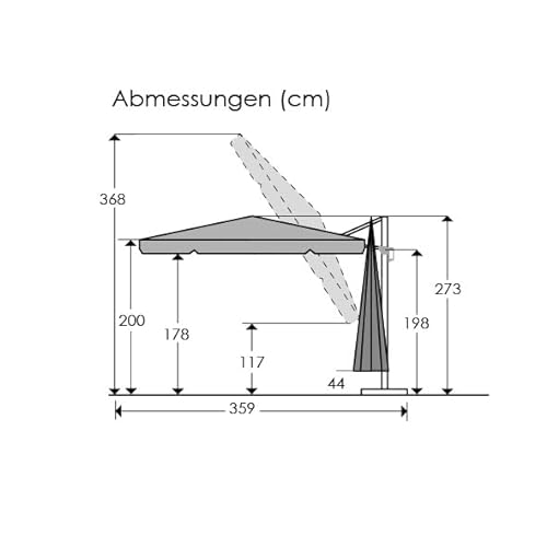 Sonnenschirm rechteckig Schneider Schirme Schneider