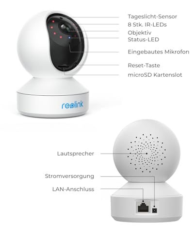 Reolink-Überwachungskamera Reolink WLAN IP Kamera Indoor