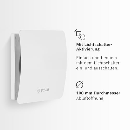 Badlüfter Bosch Thermotechnik Fan 1500 100mm Durchmesser