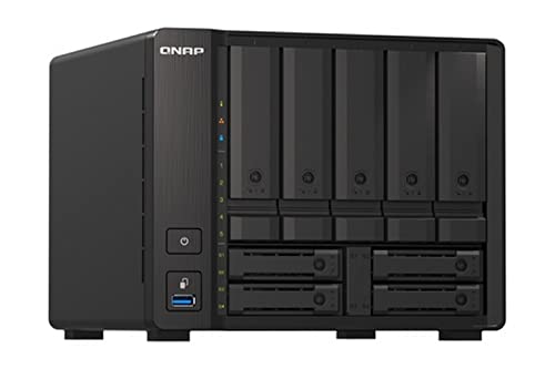 QNAP Qnap TS-h973AX-8G 9 Bay Quad-Core QuTS hero NAS-Gehäuse