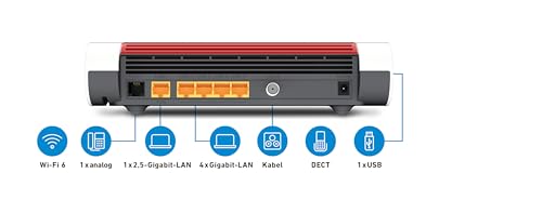 WiFi-6-Router AVM FRITZ!Box 6660 Cable