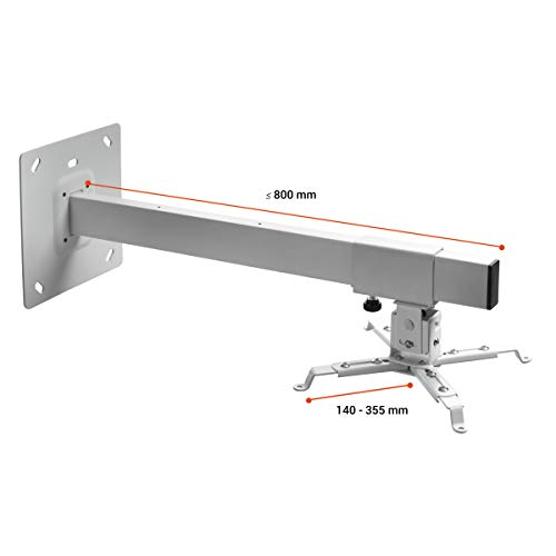 Beamer-Wandhalterung celexon MultiCel WM800 weiß