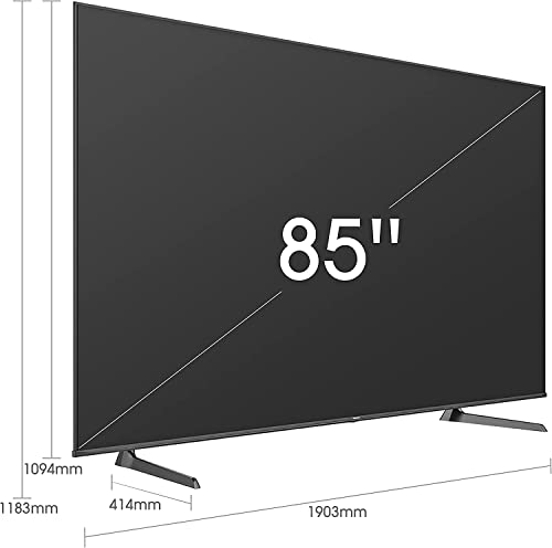 Großer Fernseher Hisense 85A6EG 216cm (85 Zoll), 4K UHD