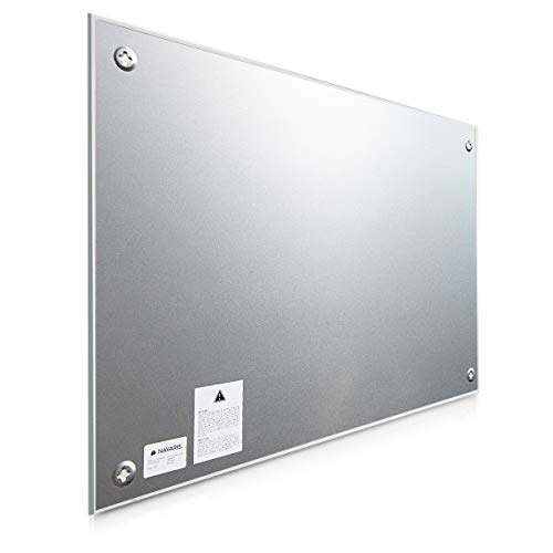 Whiteboard Navaris Magnettafel Magnetboard, Glas, 60×40 cm