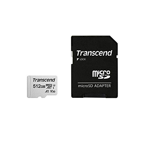 microSD (512 GB) Transcend TS512GUSD300S-AE 512GB microSD UHS-I U3 A1