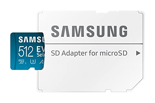 microSD (512 GB) Samsung EVO Select microSD-Karte + SD-Adapter