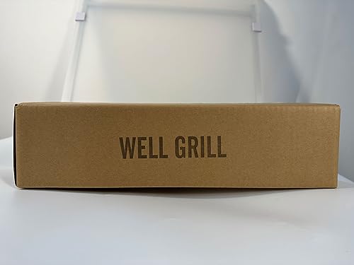 Edelstahl-Plancha WELL GRILL 30x40CM Edelstahl Grillplatte