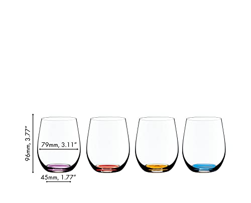 Riedel-Gläser RIEDEL 5414/88 Happy O Weinglas, 4 Stück