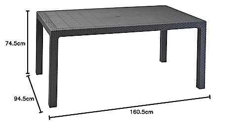 Gartentisch Keter 17190205 Tisch Melody Table, rechteckig