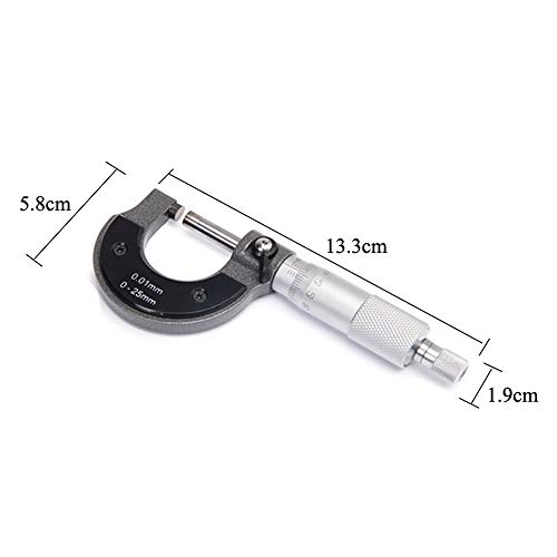 Bügelmessschraube Beslands 0-25 mm Mikrometerschraube