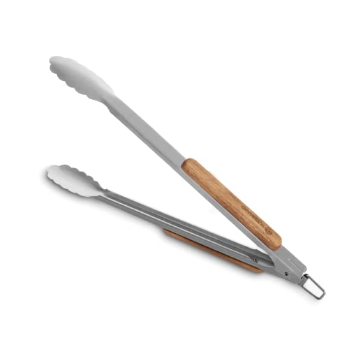 Grillbesteck BURNHARD Set 3-TLG. 45 cm, Akazienholz Edelstahl