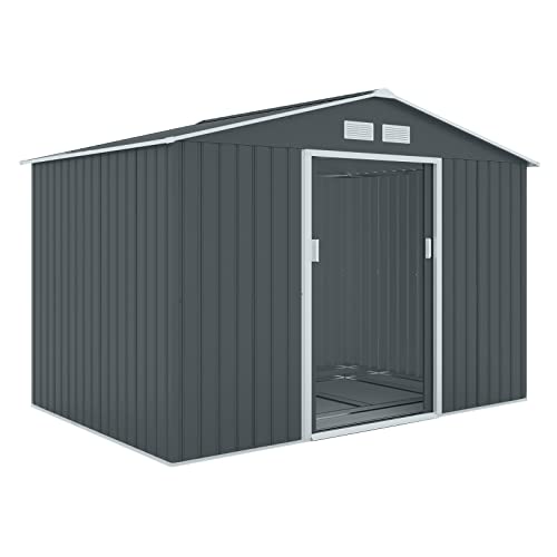 Gartenhaus Metall HATTORO S200 XXL Metall Gerätehaus 277x191x192cm