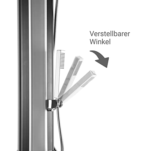 Solardusche Edelstahl Steinkirch Solardusche Gartendusche