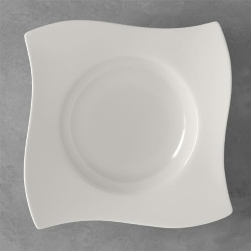 Pastateller Villeroy & Boch NewWave, 28 cm, Porzellan, Weiß