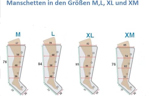 Venen-Massagegerät I-press4 Lymphdrainage-gerät für die Beine