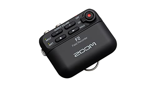 Zoom-Recorder Zoom F2/B Feldrekorder und Lavalier-Mikrofon