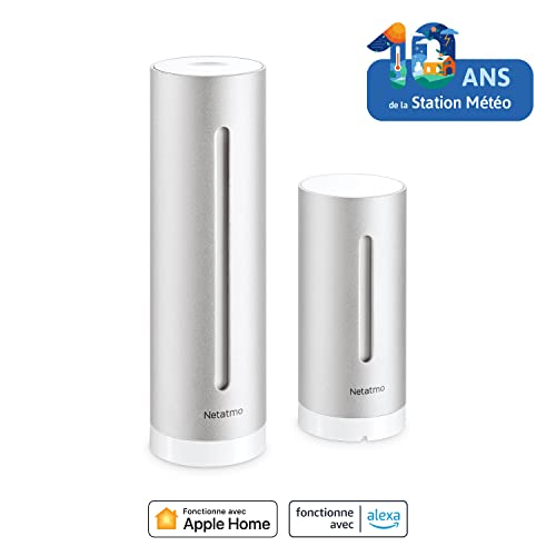 Wetterstation WLAN Netatmo Smarte Wetterstation WLAN, Funk