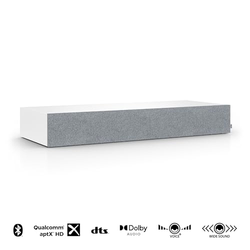 Sounddeck Nubert nuBoxx AS-425 max, weiß mit grauer Front