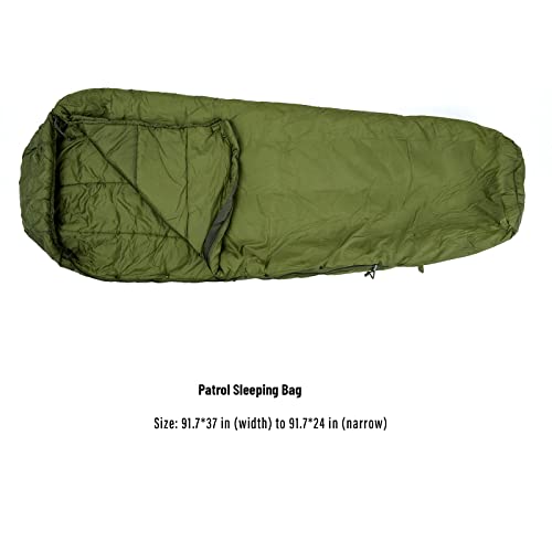 Outdoor-Schlafsack MT Mumienschlafsack Militär Modular