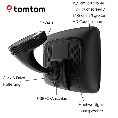 LKW-Navi TomTom LKW Navi GO Expert Plus, 7 Zoll-Display