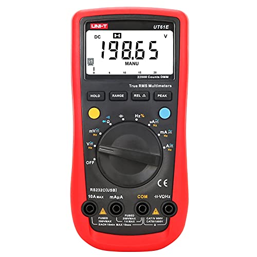 Strommessgerät UNI-T UT61E Digital Multimeter Wahr RMS