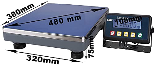 Paketwaage G&G PSE 200kg/10g Plattformwaage robust