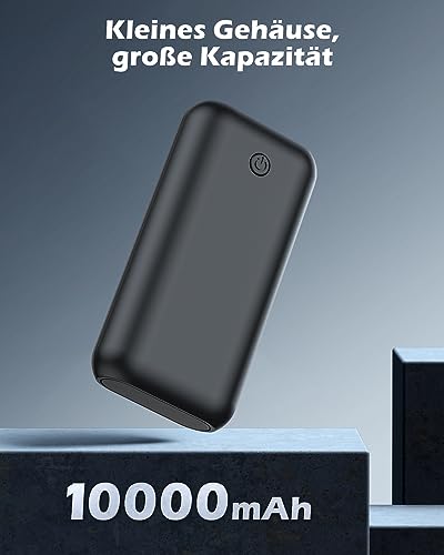 Leichte Powerbank hganus Powerbank 10000mAh Mini Kompakte