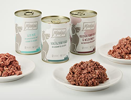 Hunde-Nassfutter MjAMjAM Premium Nassfutter für Hunde