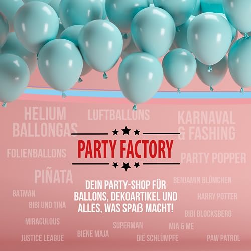 Heliumflasche Party Factory Ballongas Helium für 30 Luftballons