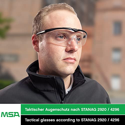 Schießbrille MSA TecTor Taktische Schutzbrille, kratzfest